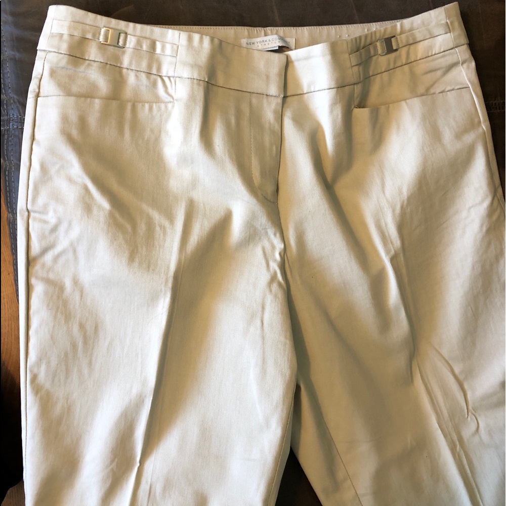 NY&Co. Crop Cuffed Pants Sz 6 NWT
